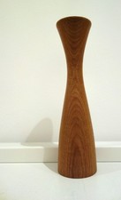 Vintage Teakholz Kerzenhalter Kerzenleuchter danish design 60er J. mid century