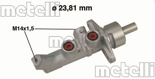 Metelli hauptbremszylinder - metelli,