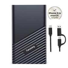 Fanxiang Tragbar Externe SSD 500GB 1TB 2TB Portable SSD 2050MB/s USB Festplatte