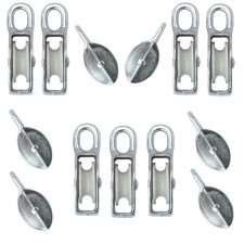 Verzinkte Umlenkrolle mit