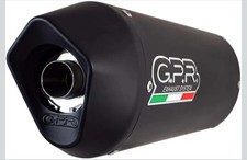 Rennauspuffanlage GPR Schwarz Yamaha Tricity 125 2014 / 2016 e3 Sportauspuff 