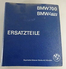 Teilekatalog / Ersatzteilliste BMW 700 + LS Baujahr ab 1959 Stand 1964