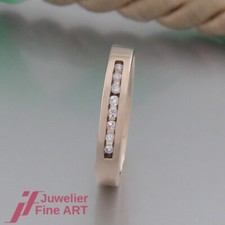 Halb-Memoire-Brillant-Ring 8