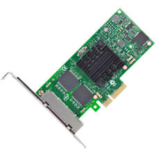 STANDARD PROFILE Intel I350-T4 Quad-Port 4x Gigabit-LAN PCIe x4 2.0 +++