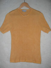 Damenpullover Gr. 40/42 Curryfarbenr Marke Barisal halbärmelig