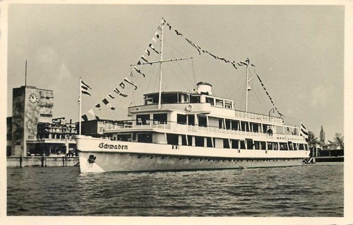 Bodensee motorschiff - ak,
