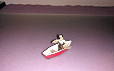 Preiser Holz Mann im Ruderboot