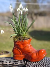 Vintage Keramik Schuh