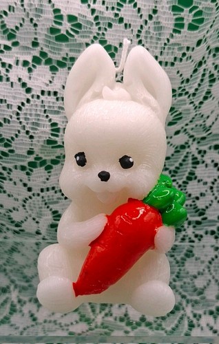 Kerze motiv hase - motiv, kaninchen
