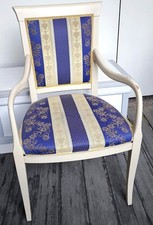 antiker Armlehnenstuhl französischer Empire Stil, Jugendstil, oder Biedermeier? 