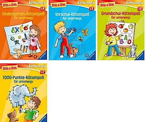 Spiel spaß rätselblock - &,