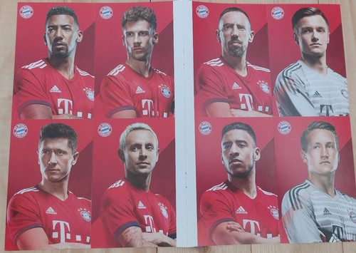 Kleine autogrammkarten - kleine,