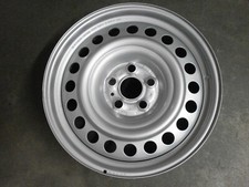 Original VW Amarok 5-Loch Stahlfelge chromfarben (für Reserverad) 2H0601027J 091