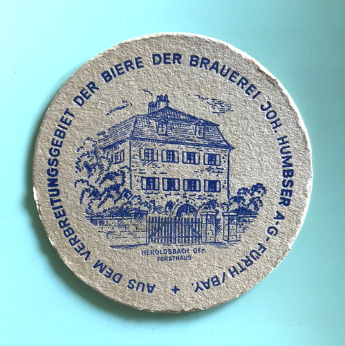 Alter bierdeckel brauerei - alter,