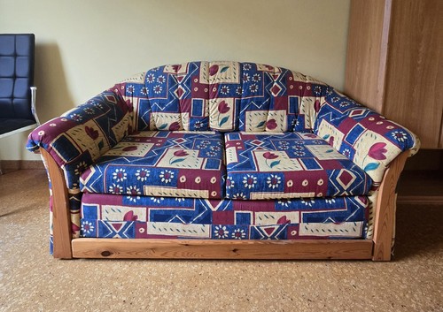 Schlafsofa mit echtem