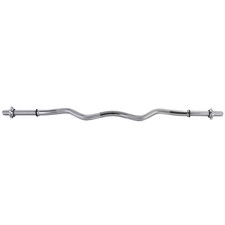 120cm Langhantel SZ Curl Stange 30mm mit Sternschrauben