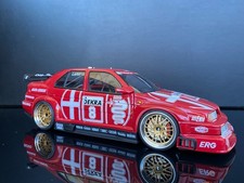 Alfa Romeo 155 V6 Ti DTM  echt Alufelgen BBS Tuning Modellauto 1:18 HPI Larini