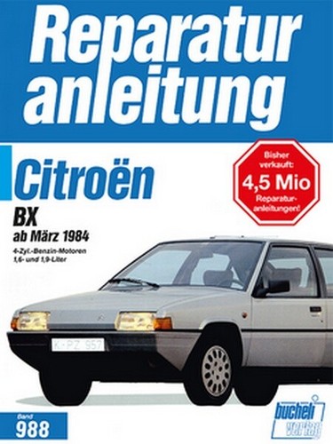 Citroen märz 1984 - bx, ab