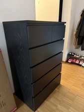 Malm Kommode mit 6 Schubladen