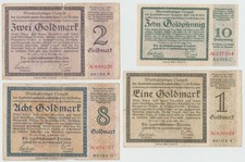 Banknoten wertbeständiges - 4, banknoten/wertbeständiges