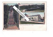 AK  Bad Schmiedeberg, Bez. Halle, 3 Ansichten, 1909