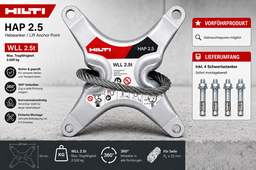 Hilti hap anschlagpunkt inkl - anschlagpunkt,