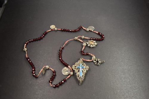 Antiker rosenkranz silber - antiker,