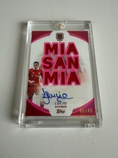 Bayern 125 Lucio Mia San Mia Autograph 46/49 Topps