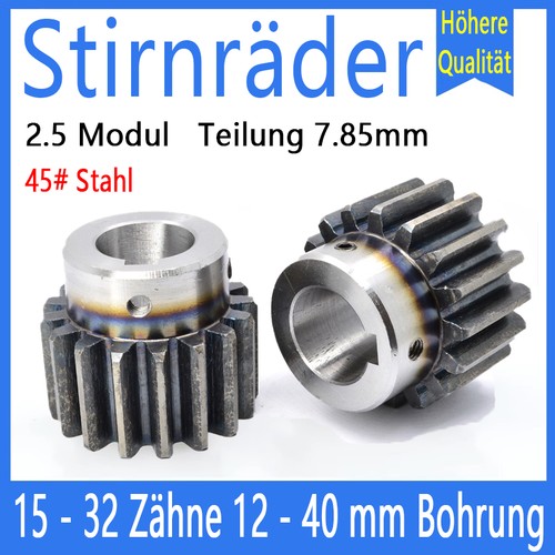 Zahnrad stirnrad modul - modul, 2,5
