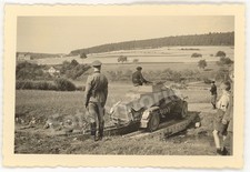 Foto Panzermänner in SdKfz