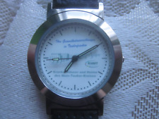 WMC Armbanduhr Quarz Lederarmband waterresistant KHMT Tauberfranken Krankenhaus