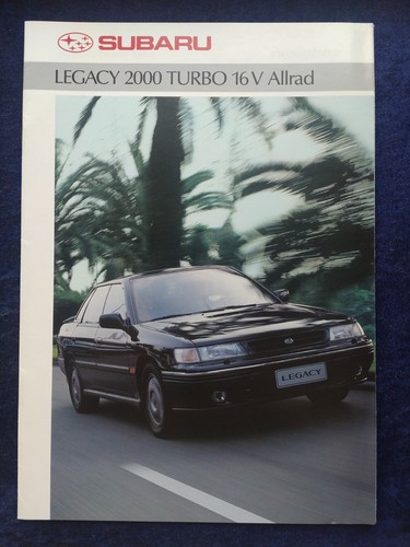 Subaru legacy 2000 turbo 16v - subaru,