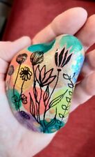 Bemalter  Stein - Geschenk -  Mitbringsel - DIY - Deko