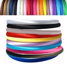 Schmaler Satin Haarreif 1 cm