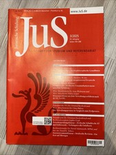 Jura Juristische Schulung JuS