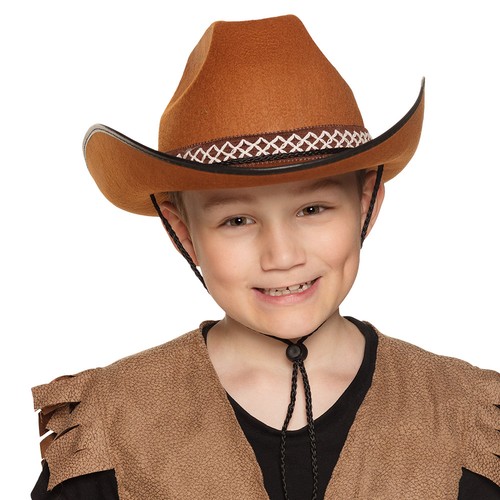 Cowboyhut kind tommy brauner - kind,