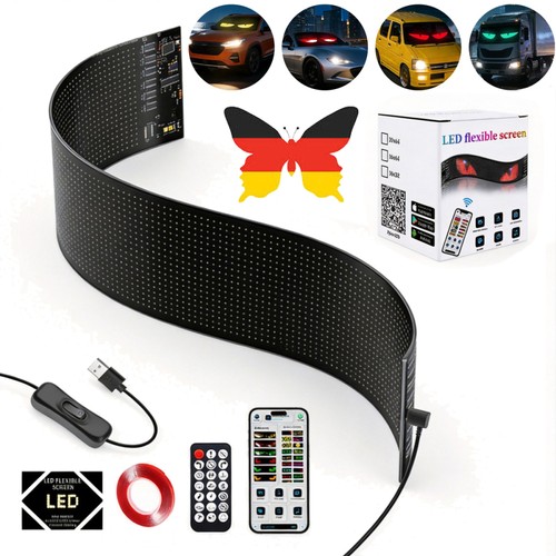 Led anzeige flexible - led,