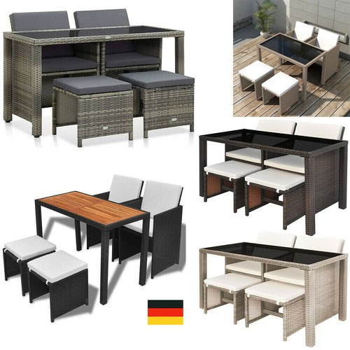 Teilige polyrattan essgruppe - 5-teilige,
