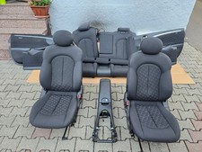 Komplette Innenausstattung Mercedes-Benz CLK 200 (W209) Stoff schwarz/grau