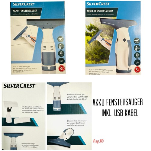Silvercrest akku fenstersauger - silvercrest,