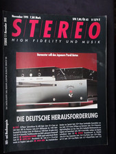 STEREO 11/91,I.Q TED 4,AIWA XD S 260,GOLDSTAR FG 800,SONY DTC 57 ES,QUADRAL AMUN