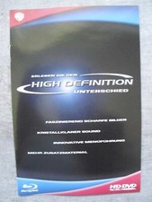 Blu-ray / HD DVD Programm
