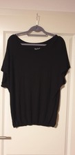 EMP Tshirt Schwarz Viskose Gr