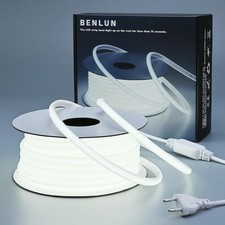 COB LED Strip 220V 20m IP65 – Lichtschlauch Außen warmweiß | Weihnachtsbeleucht