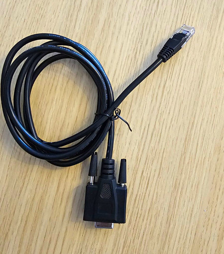 Rj45 auf 232 - (8p8c), db9