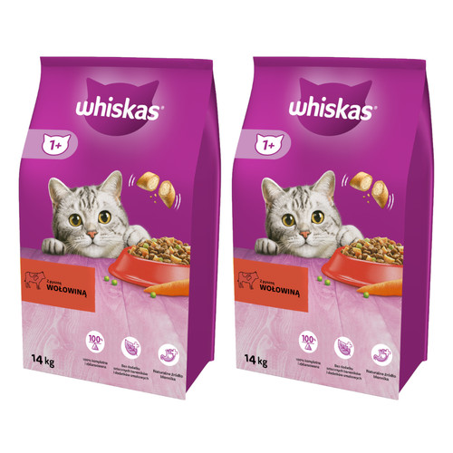 Whiskas adult 14kg - 2x,