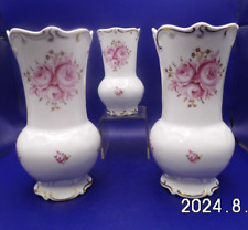 Porzellan Vase klein 18 cm " Rose von Weimar " Porzellanmanufaktur Weimer