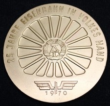 DDR Plakette Reichsbahn 5 cm