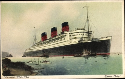 Dampfer rms queen - rms,