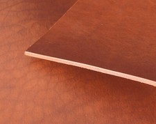 Leder Dickleder ca.3,6 mm Büffelleder, Lederzuschnitt DIN-A4, Larp, Antik Marone